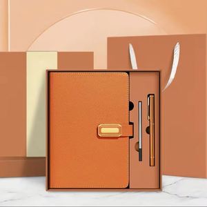 Ideas de Productos de Lujo en Tendencia, Juego de Regalo de Cuaderno Personalizado con Logotipo para Ejecutivos, Profesores y Oficinas, Accesorios Promocionales para Empresas - Product Image 4