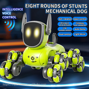 Xe <span class=keywords><strong>robot</strong></span> chó đ<span class=keywords><strong>i</strong></span>ều khiển từ xa 8 bánh chất lượng cao EPT, đồ chơ<span class=keywords><strong>i</strong></span> thú cưng tương tác giáo dục, biểu diễn mạo hiểm, bán chạy, kèm cáp USB - Product Image 3