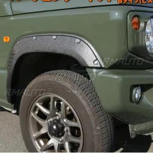 Para Suzuki Jimny JB64 2018+ Embellecedores de guardabarros de rueda, Kit de carrocería para ceja de rueda, Extensión de arco de rueda, Pieza exterior - Product Image 3