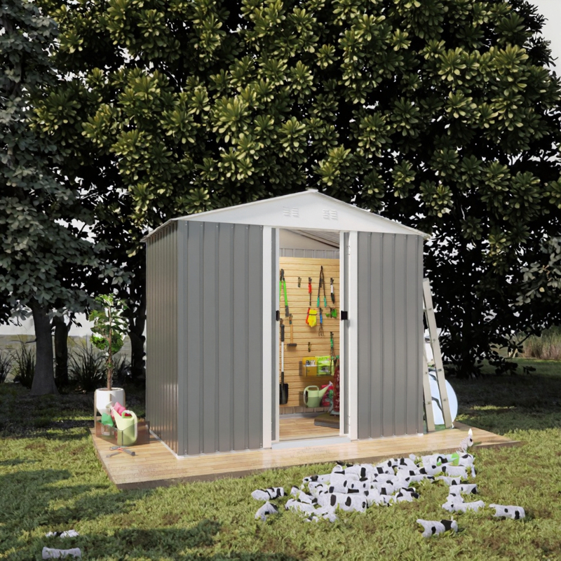 Outdoor European Modern Garden Tool Shed