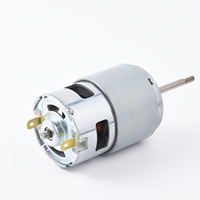 Moteur électrique DC 997, 100W, en acier inoxydable, aimant permanent, micro-vibration, 24V/12V, moteur électrique DC pour voiture de bébé