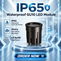 Module LED GU10 étanche IP65 OEM ODM 7W en aluminium moulé sous pression, Downlight GU10 avec certification CE RoHS, Meilleure usine chinoise