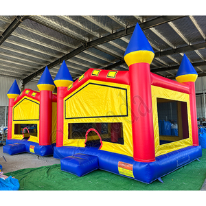 Castillo inflable comercial Moonwalk al aire libre <span class=keywords><strong>para</strong></span> niños <span class=keywords><strong>para</strong></span> <span class=keywords><strong>fiestas</strong></span> Bouncy Fun Bounce House Jumper <span class=keywords><strong>para</strong></span> entretenimiento infantil - Product Image 5