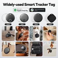 Localizador Inteligente Compatible con Apple Find My y Google Find Hub, 365 Días de Duración de la Batería, Seguimiento Global, Privacidad de Datos en Primera Plazas