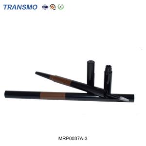 Two Ends Eyeliner Eyebrow Pencil Hot Sale 2 in 1 <b>Plastic</b> Tubes Gel Eyeliner Brow Pen Cosmetic <b>Packaging</b> - Product Image 3