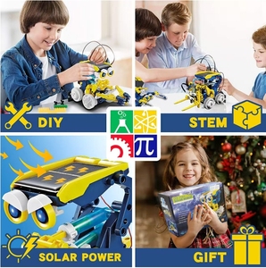 Jouet robot solaire 11 en 1 pour enfants, kits de science robotique éducative à construire, <span class=keywords><strong>cadeau</strong></span> d'anniversaire de Noël pour garçons filles adolescents - Product Image 5