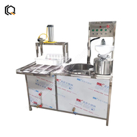 Machine à tofu, chaudière à lait de soja au gaz GPL, machine à fabriquer du tofu, machine à pasteuriser le tofu