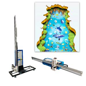 เครื่องพิมพ์อิงค์เจ็ท UV สำหรับพิมพ์ภาพติดผนังแบบ 3 มิติ เครื่องพิมพ์ผนังสำหรับพิมพ์ภาพบนผนัง พื้น และพื้นที่ภายในและภายนอกอาคาร - Product Image 3