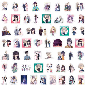 55PCS <span class=keywords><strong>manga</strong></span> romántica japonesa My Happy marriage sticker - Product Image 6