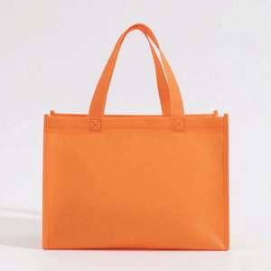 Bolsa de Compras Reutilizable de PP Ecológica Reciclada, No Tejida, con Logotipo y Color Personalizados para Uso Promocional en Supermercados, MOQ Bajo - Product Image 1