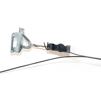 Soporte de Anclaje Tipo C de Acero Inoxidable de Alta Resistencia para FTTH, para Redes Aéreas FTTX, Cable de Energía Eléctrica y Fibra Óptica 4G/WiFi