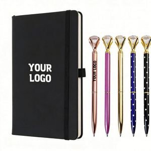 Bolígrafo Metálico con Logotipo Ys89, Corona Impresa, Regalo Corporativo para Actividades Empresariales, con Cristal y Diamante, Regalos Promocionales Personalizados - Product Image 1