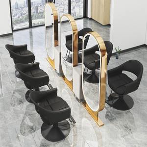 Sillón de Barbería de Cuero Sintético, Diseño Moderno, para Peluquería, Estilista, Gimnasio, Venta al por Mayor - Product Image 3