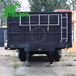 Remorque benne basculante latérale d'<span class=keywords><strong>occasion</strong></span> de 48 pieds à 3 essieux pour le transport de sable - Product Image 2