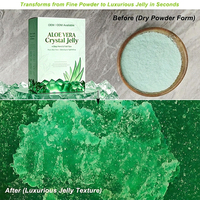 Kit de pédicure personnalisé Jelly Spa 4 étapes à l'aloe vera |   Parfum fort et durable |   Formule minérale naturelle |   Spa professionnel pour les ongles