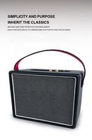 Altavoz Portátil Inalámbrico Acústico OEM, Altavoces Estéreo de Madera con Woofer para Exteriores
