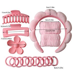 Éponge torsadée haute performance polyvalente pour coiffure, maquillage, lavage du visage et utilisation comme bracelet - Product Image 4