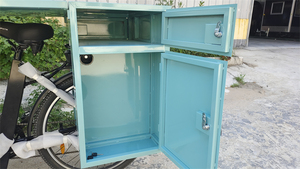 Lectric-bicicleta eléctrica con banco de trabajo, mini patinete móvil de carga con servicio de café y comida dulce - Product Image 5