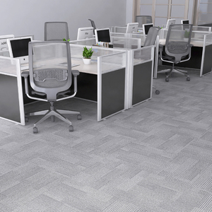 OEM nhà máy PP gạch Thảm 50x50 văn phòng thương mại Thảm gạch PVC ủng hộ gạch thảm cho văn phòng khách sạn - Product Image 6