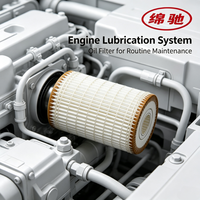 Filtre à huile de remplacement OEM 11422247018 05086301AA OE640/2 A0001802609 HU718/5X pour camions Mercedes-Benz Actros Axor Atego