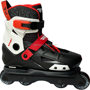 Patins à Roulettes Acrobatiques de Haute Qualité pour Adolescents, Patins en Ligne Agressifs à Taille Réglable pour Utilisation en Extérieur - Product Image 2