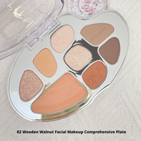 Palette de maquillage complète imperméable Bqcover Peqiao avec des reflets roses chatoyants pour le contour des yeux TB016