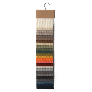 Tissu Teddy rayé géant en tricot warp 100% polyester pour ameublement intérieur - Product Image 6