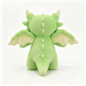 Peluche de dragón personalizado, Peluche de dragón bebé, Peluche de dragón verde, Peluche de dragón adorable - Product Image 4