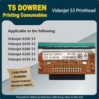 Tête d'impression originale 53 mm 407933 pour imprimante TTO Videojet 6530 6330 6280, pièce de rechange pour l'impression de codes de date et de lots sur l'emballage alimentaire et pharmaceutique
