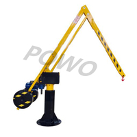 Équipement de levage de grue flèche télescopique 360 degrés rotation petit crain mini potence équilibre grue ascenseur grues de levage de charge