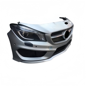 Paraurti Anteriore di Alta Qualità, Adatto per <span class=keywords><strong>Mercedes</strong></span>-Benz <span class=keywords><strong>CLA</strong></span> W177 Edizione Sport, Include Gruppo Ventola e Serbatoio Acqua Radiatore - Product Image 3