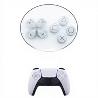 Pièces de rechange pour manette PS5 : D-pad en cristal, boutons ABXY, joysticks, Astro Bot