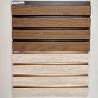 VIWELL Decor H02 160MM largeur Fourniture intérieure intérieure décoration composite revêtement de panneau mural PS