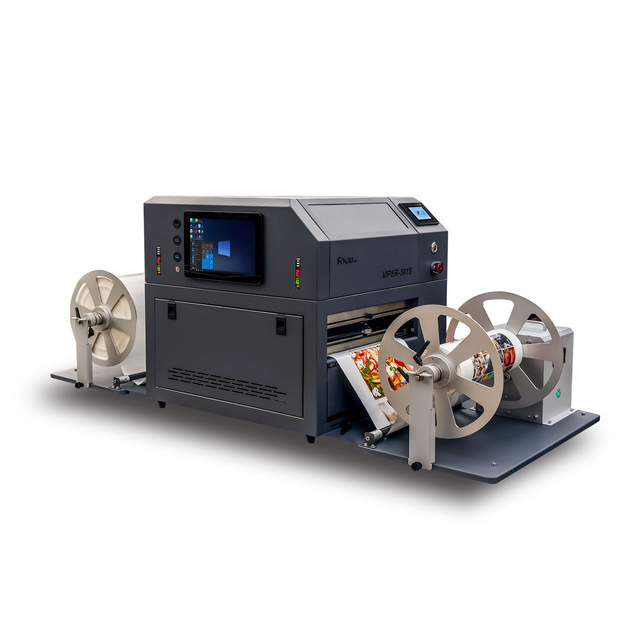 A4 Size Inkjet Sticker Printer Label Machine With Screen Digital Label Printer Roll to Roll