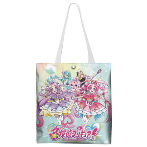 Sacs à bandoulière Star Detective <span class=keywords><strong>Precure</strong></span>, sacs de shopping en toile imprimés avec des personnages de dessins animés - Product Image 1
