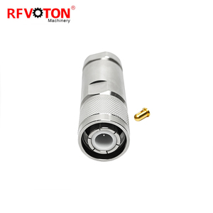 Connecteur coaxial RF plaqué argent haute performance HN <span class=keywords><strong>m</strong></span>âle pour câble coaxial LMR600/12D <span class=keywords><strong>FB</strong></span> - Product Image 3