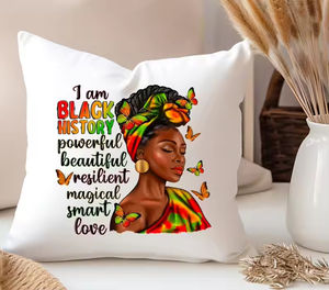 Trasferibili Termici in Plastica Durevole con <span class=keywords><strong>Design</strong></span> Afro Girl per la Stampa su Abbigliamento per Juneteenth e <span class=keywords><strong>Storia</strong></span> Afroamericana - Product Image 3