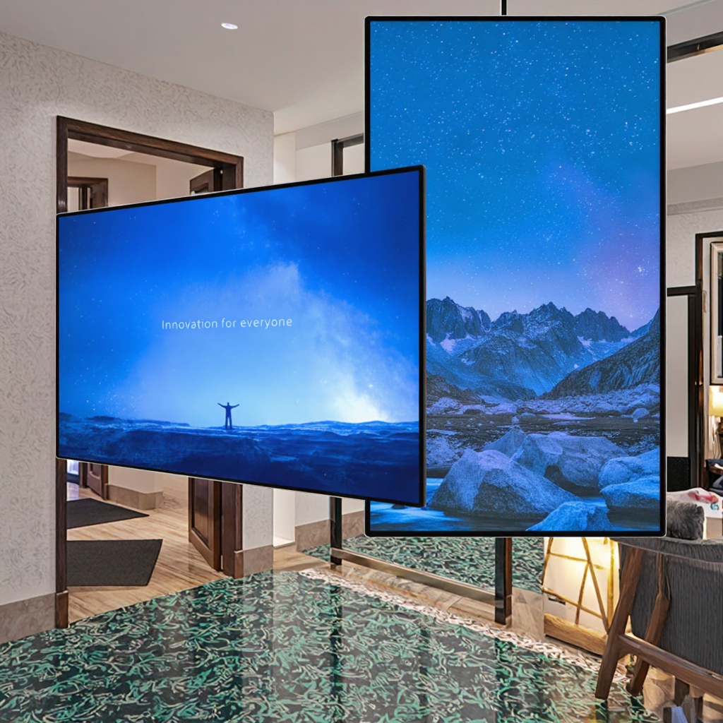 Ultra-Thin 32 43 55 65 75 Inch LCD Advertising Player Touch Monitor for Restaurant Self-Service OEM Available Digital Poster