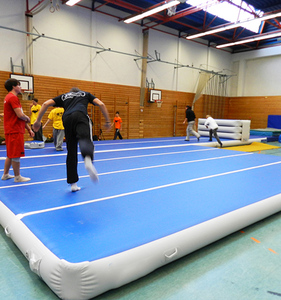 Tapis de sol gonflable personnalisé pour gymnastique, entraînement, yoga, équipement de gymnastique - Product Image 1