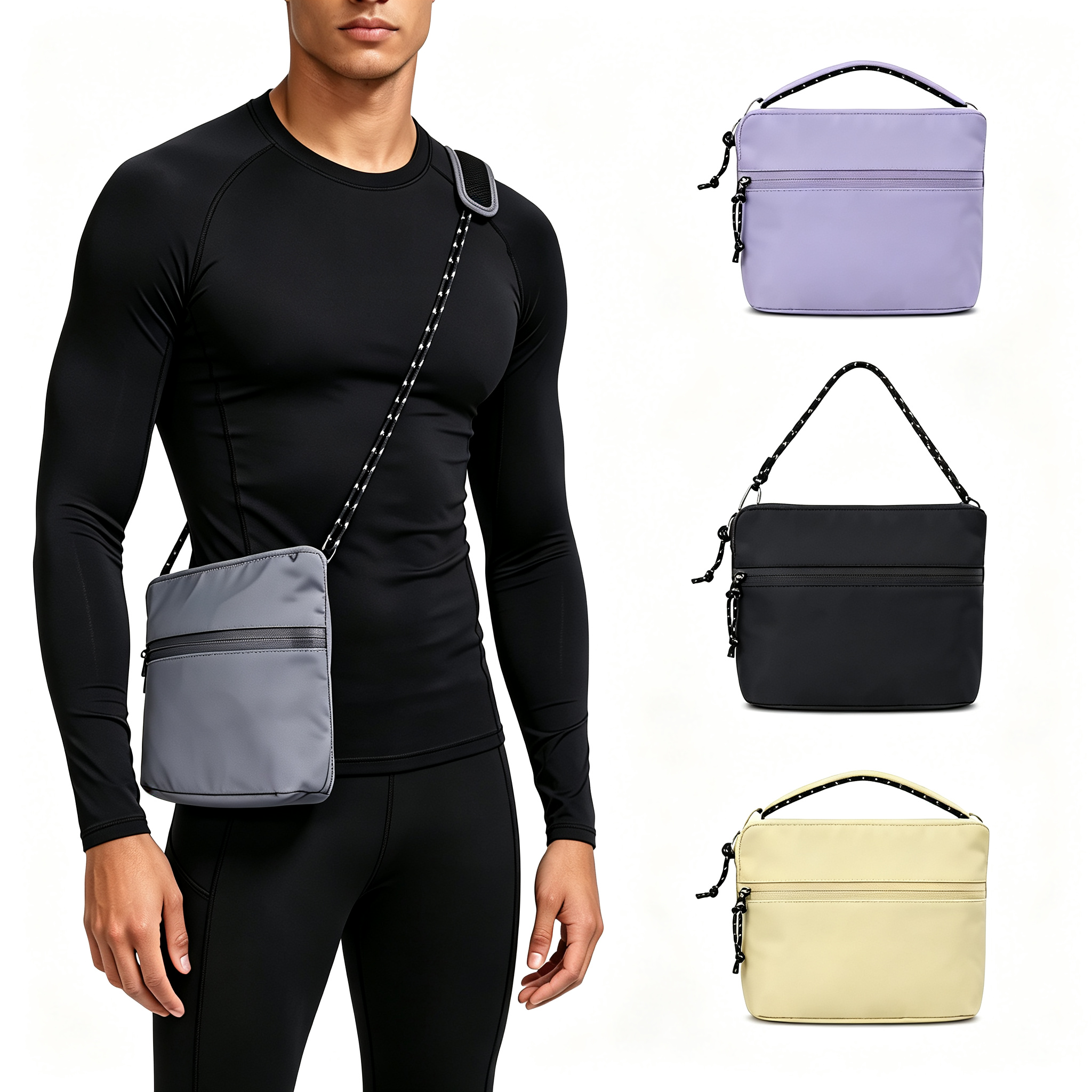 Pattern Casual Envelope Crossbody Sports Sling Messenger Bag