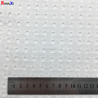 Nouvel Arrivage Tissu Brodé Anglaise 100% Coton Suisse Motifs Géométriques Autrichiens RXF0536 Vente en Gros 2025