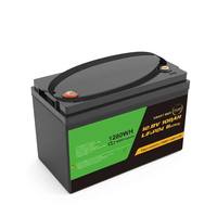 Loxeny SCLFP-12.8V-100 12.8V 100Ah Baterai LiFePO4 Solid State 1280Wh Deep Cycle Smart BMS 6000 Siklus untuk Solar/RV/Off-Grid
