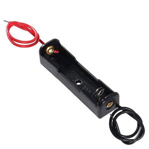 حامل بطارية بلاستيك 1xAAA بسلك 6 بوصه - Product Image 1