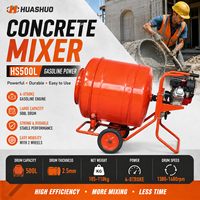 Bétonnière OEM, fabricant de bétonnières à essence et électriques, 120L, 200L, 280L, 350L