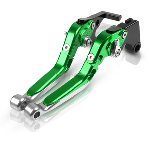 Pour <span class=keywords><strong>Kawasaki</strong></span> <span class=keywords><strong>ZX7R</strong></span>/ZX7RR 1989-2003 2002 ZX9 accessoires de moto CNC en aluminium extensible pliable réglable levier d'embrayage de frein - Product Image 4