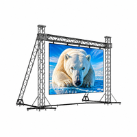 Écran d'affichage extérieur P3.91 étanche 500x500mm Mur vidéo LED pour événements sportifs et promotion en direct