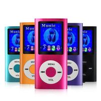 Reproductor MP3 Portátil con Pantalla de 1.8 Pulgadas, Altavoz Integrado, USB, Nueve Colores, Batería de 500-1000 mAh, Diseño Moderno