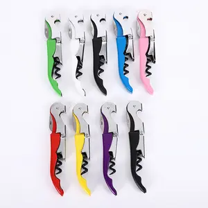 Customized Promotion Seahorse Knife Bottle Opener Multifunctional Stainless Steel Wine Corkscrew Bottle Opener