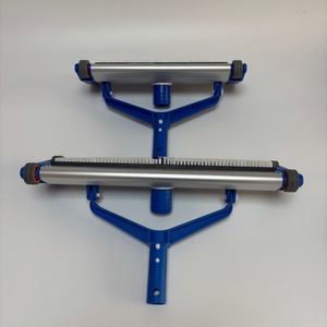 Tête d'aspirateur de <span class=keywords><strong>piscine</strong></span> robuste en aluminium de 14 pouces avec poignée australienne, série plastique argentée pour piscines enterrées, nettoyeur de <span class=keywords><strong>piscine</strong></span> - Product Image 3