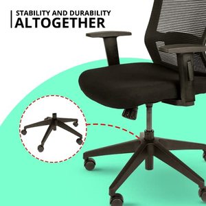 3D Adjustable Ergonomic <b>Mesh</b> Office Chair with Molded Foam & 135 Reclining Locking Swivel Modern Design Living Room Ready Ship - Product Image 6